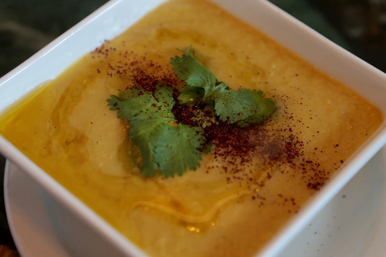 Special Request : Lentil Soup at the Vine Mediterranean Cafe and Market